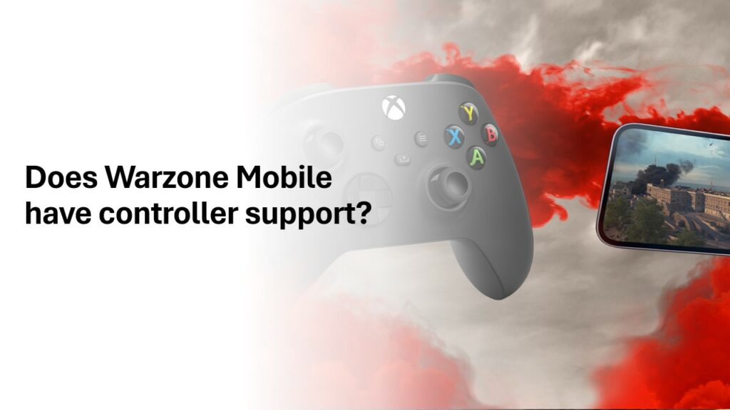 ONE Esports image for the article on controller support for Warzone Mobile