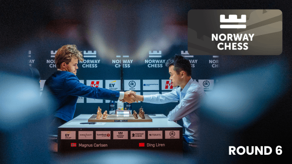 挪威国际象棋比赛丁错失将死卡尔森领先